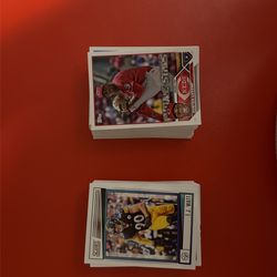 Football And Baseball Card Stacks!!!