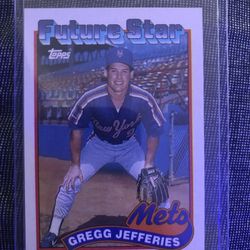 1989 Topps Gregg Jefferies Baseball Card 