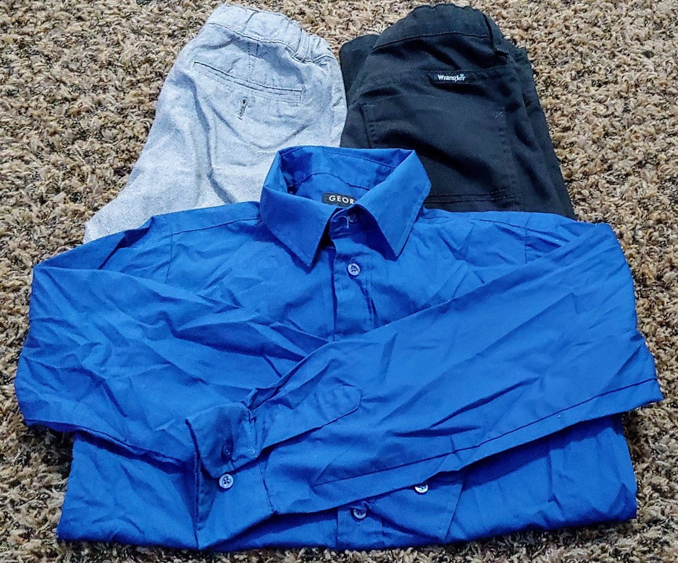 Boy's Dress Pants & Shirt