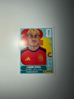 Lamine Yamal FIFA panini card