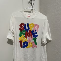Supreme Bubble Letter Tee
