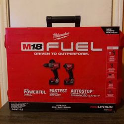 Milwaukee M18 Fuel 2 Tool Combo Kit 3697-22