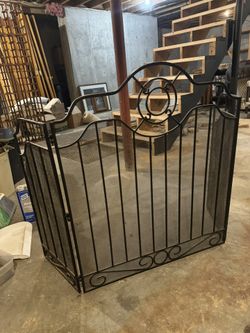 Fireplace Folding Screen