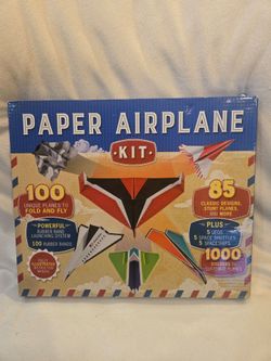 Brand New 100 Paper Airplane Kit