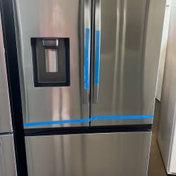 NEW OPEN BOX SAMSUNG FRENCH STYLE REFRIGERATOR 
