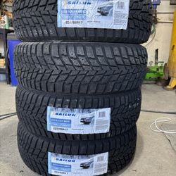 (4) - 225/65/17 Sailun Ice Blazers WSTX Tires
