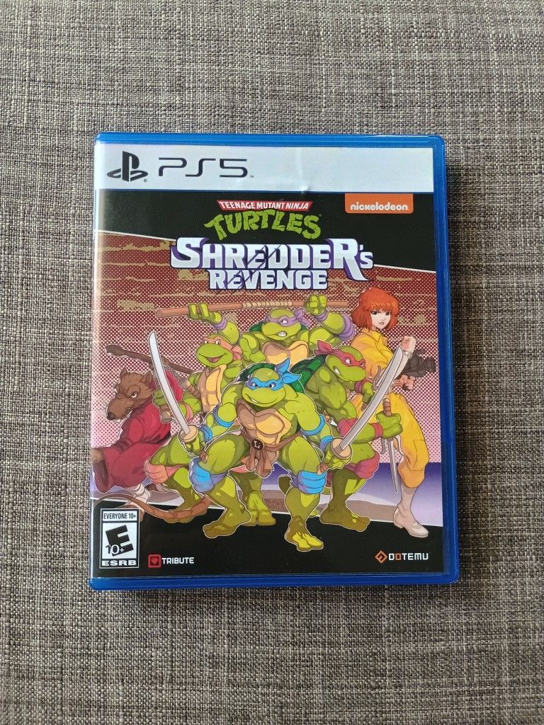 Tmnt Teenage Mutant Ninja Turtles Shredders Revenge Ps5 PlayStation 5