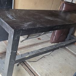 8 FT BAR HEIGHT TABLE WITH USB AND PLUGS