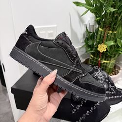 Air Jordan 1 Travis Scott Black Phantom Mens Sizes 7M-12M