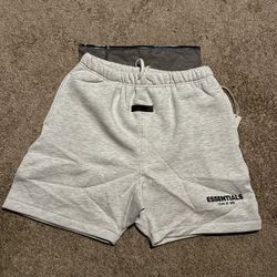 Light Oat Essentials Shorts Large 