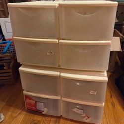 Stacking drawers stackable storage 4 drawer cubby cubbies shoe holder container organizer