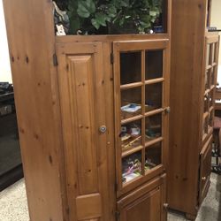 3 Piece -Expandable Entertainment Center With DVD Storage & Lights