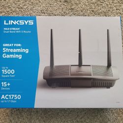 Linksys Max-Stream EA7200 - Dual-Band Gigabit AC1750 WiFi 5 Router