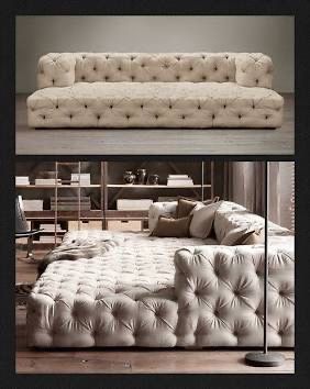 Restoration Hardware Soho King Daybed Sofa