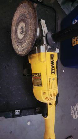 7 inch Dewalt grinder