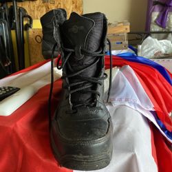 Interceptor Black Field Boots Size 9.5