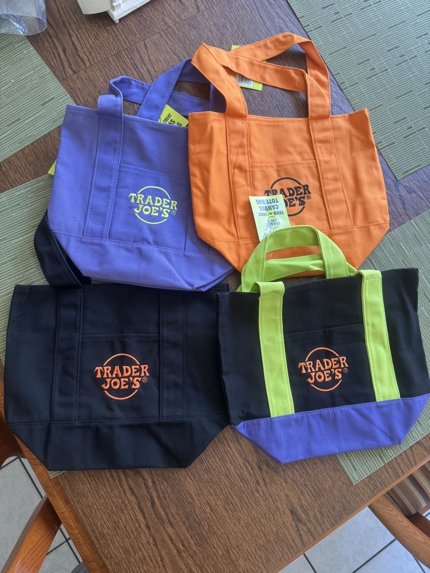 Trader Joes Halloween Tote Bags!