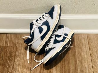 Nike Dunk Low Football Grey Midnight Navy (GS)