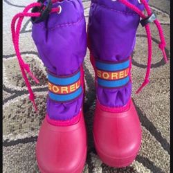 Girls’ SOREL Boots In Size 12