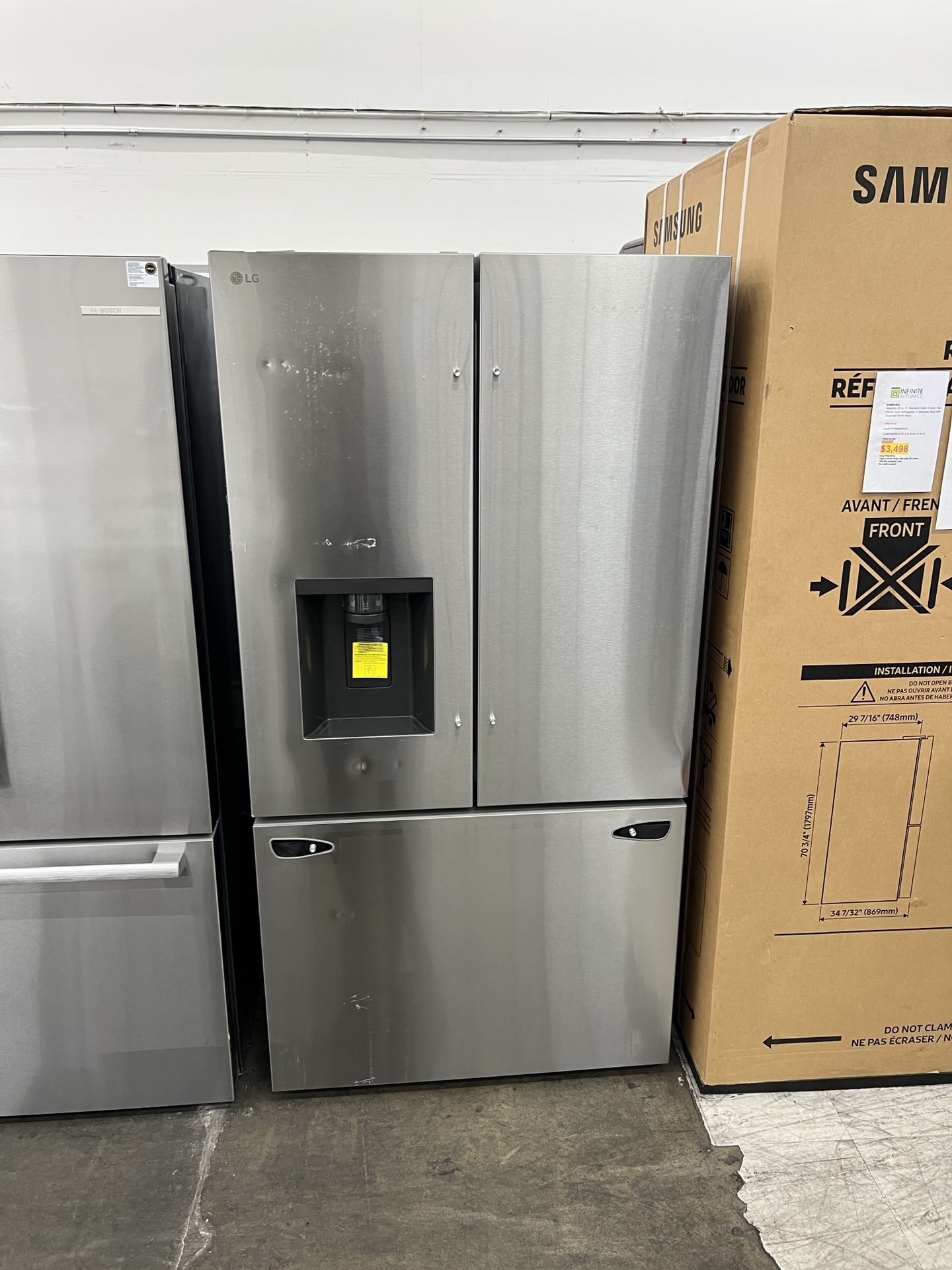 Black Friday Sale! 🔥LG Counter Depth Max French door refrigerator 