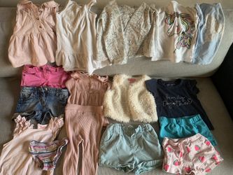 Clothes for girls Size 2, T-shirts, shorts, sets