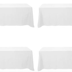 White Linen Tablecloths