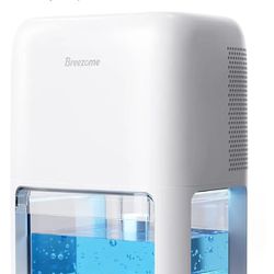 60 OZ Dehumidifiers for Home, Dual-Semiconductor Quiet Dehumidifier with Timer Sleep Mode Auto-Off 7 Colors Light Portable Small Dehumidifiers for Bat