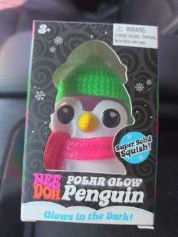 Needoh Polar Glow Penguin