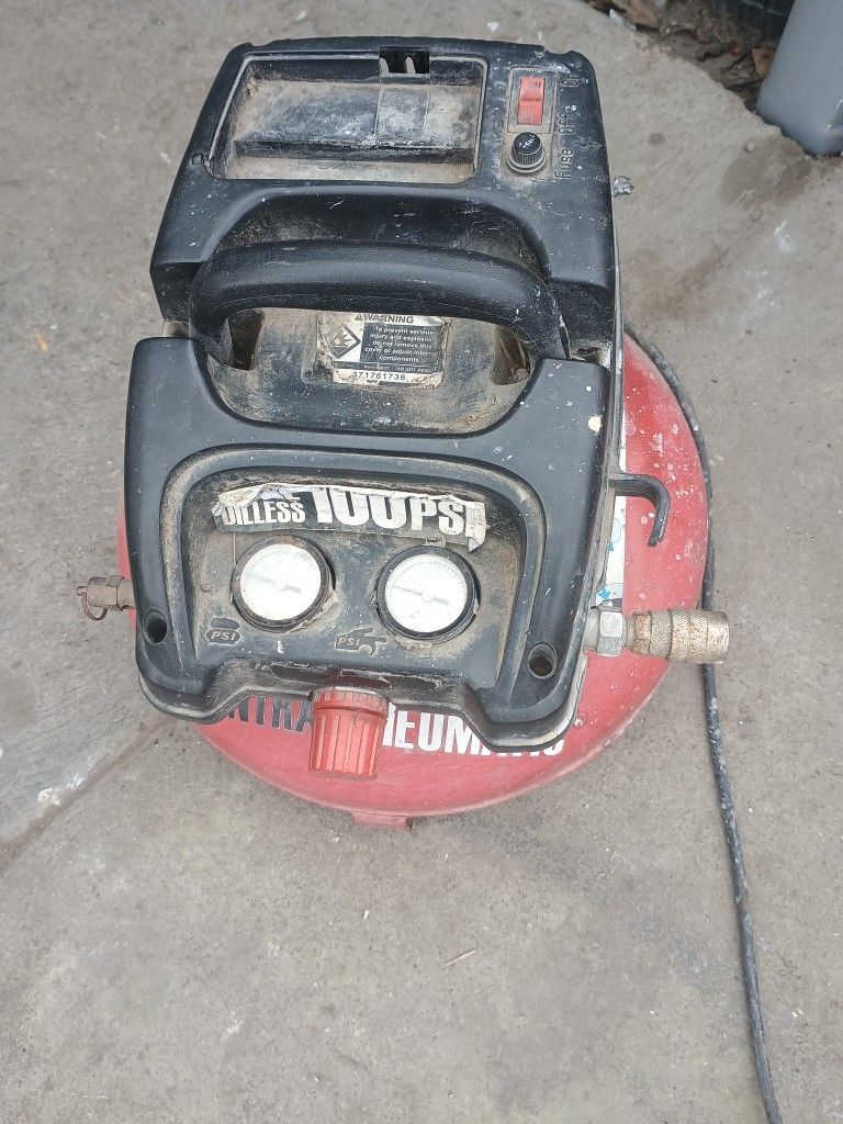 Prinematic Small Pancake Air Compressor