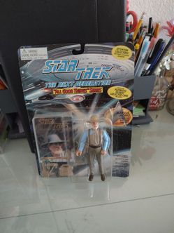 1995 Star Trek TNG All Good Things Jean-Luc Picard Figure Sealed