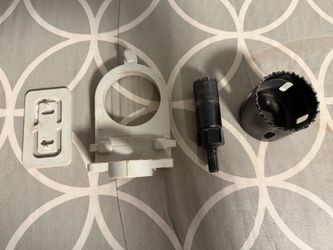 Hole Saw with Arbor and Pipe Clamp Lot