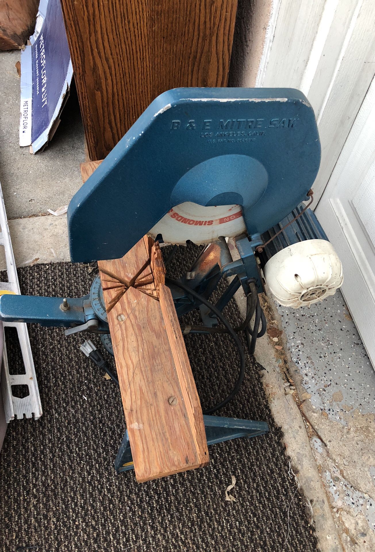 Vintage 60 S Very Rare B E Electric Belted Miter Saw Collector S Item For Sale In Long Beach Ca Offerup