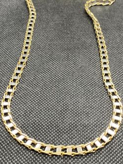 14k Solido Gold Nice Fancy chain