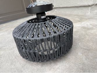 Light fixture.  12” diameter