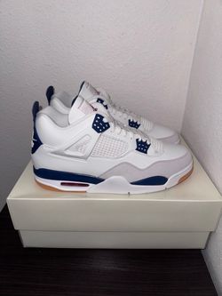 Brand New Jordan 4 SB Navy Blue