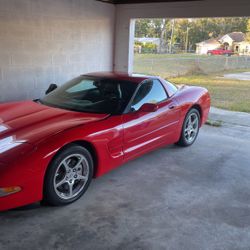 2003 Torch Red Chevrolet Corvette 