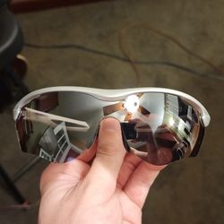 PUGS Semi-rimless Silver Mens Sunglasses