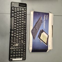 Matias Wireless Folding Keyboard And Paper Shredder 