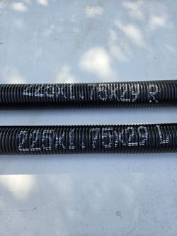 Roll-up Garage Door Springs