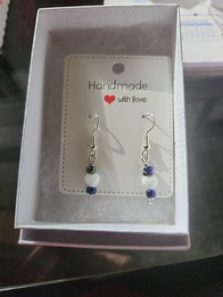 Handmade Earrings Stirling Silver 