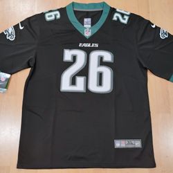 Saquon Barkley Black Philadelphia Eagles Jersey 