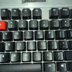 Full Size Corsair Mechanical Keyboard Cherry Mx reds