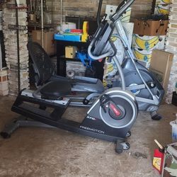 Elliptical Machine And Seated Bicycle 