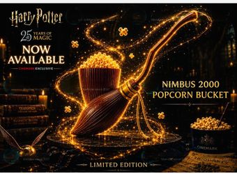 Harry Potter Nimbus 2000 Popcorn Bucket
