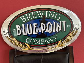 Blue Point Brewing Company Sign
