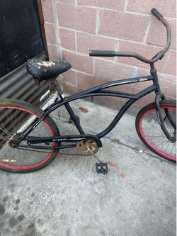 Orion Lyric Cycles Matte Black Beach Cruiser Bicycle