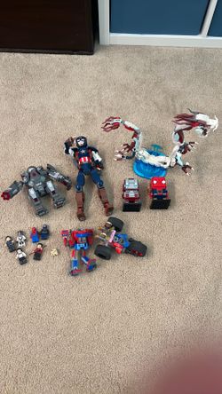 Lego set Marvel and DC collection
