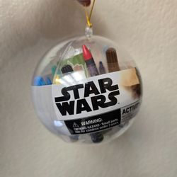 Star Wars Mandalorian Christmas Ornament Activity Set Stickers Markers Disney