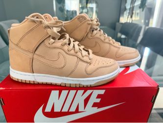🔥 Nike Dunk High Premium MF "Vachetta Tan" 🔥
