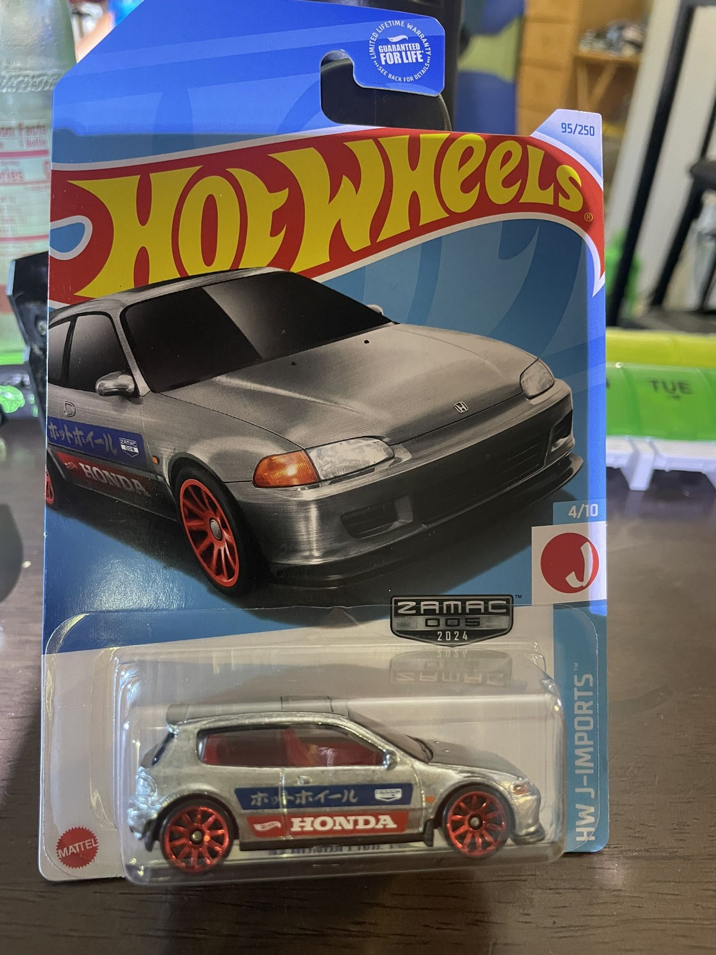 Hotwheels Honda Civic Zamac